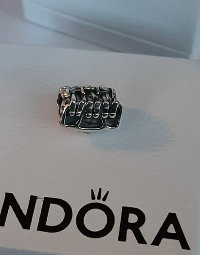 New genuine 14k/silver pandora charm