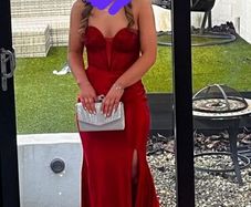 Pre loved  simply divine debs dress