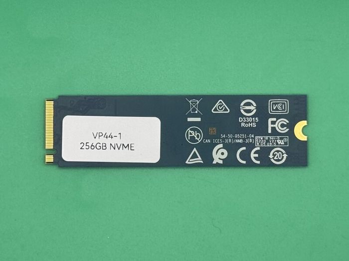 Western Digital 256GB NVMe M.2 SSD