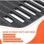 Cast Iron Cooking Grate Grids for Weber Q200, Q220, Q2000, Q2400 Series Gas Grill Image 4