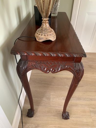 Chippendale Style Console Table