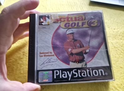 Actua Golf 3 PlayStation1 Ps1 PlayStation2 Ps2 Games Original