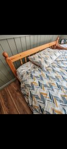 double bed and mattress