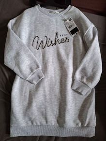 Mango girl sweater dress 7-8 years BNWT