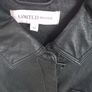 Ladies faux leather bomber jacket Image 3