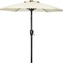 2.28M Patio Umbrella Outdoor Table Market Yard Umbrella with Push Button Tilt/Crank, 6 Sturdy Ribs for Garden, Deck, Backyard, Pool MULTIPLE COLOURS AVAILABLE (FREE SHIPPING) Image 7