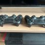 PS4 with 2 controllers & potential games Image 2