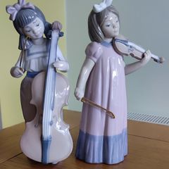2 pcs Lladro NAO Figurine