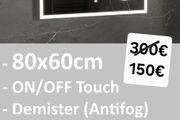 LED Bathroom Mirror 80cm