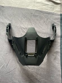 Airsoft mask helmet attachment