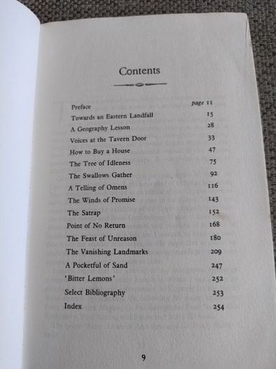 Bitter Lemons by Lawrence Durrell 1961 in good used condition with all pages intact FREE STANDARD POSTAGE INCLUDED