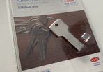 LaCie 4 GB USB 2.0 Waterproof Flash Drive for Windows or Mac OS | Metal
