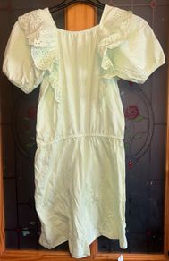 Bnwt age 10-11 dunnes lime playsuit