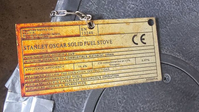 Stwnley Oscar Solid Fuel stovestove