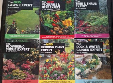 Selection of gardening books by Dr D G Hessayon