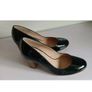 Xaira Black Patent Leather Court Shoes EU34 UK1 Block Heel Made in Spain BNIB  CAN POST Image 5