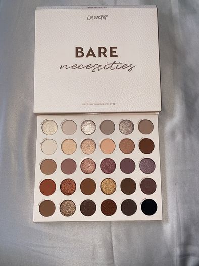Colourpop bare necessities brand new palette