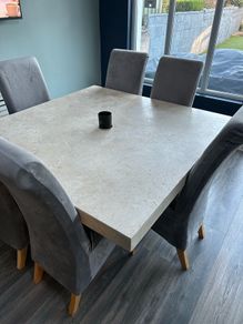 Marble kitchen table