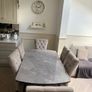 Kingsbury Velvet Dining Chairs x6 Image 7