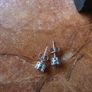Stunning 1.00 ctw Natural Diamond Cluster Earrings in 18K Gold Image 6