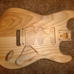 Musicraft Ash Strat body