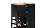 Serving Trolley Cabinet  black or white  FREE DELIVERY