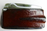 Vintage Ronson Varaflame Leather mid-60s
