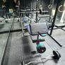 Domyos weights bench, preacher curl, lots of weights Image 3