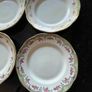 6 Bone China Side Plates & 1 Small side plate Image 3