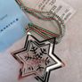 Newbridge Silver hanging Snowflake Tree Decoration Image 3