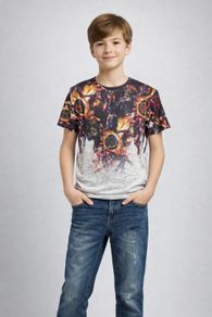 Marvel T-shirt & Outfitters Jeans: 13-14yrs