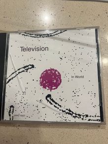 Television - In World - 1992 US Promo CD Single