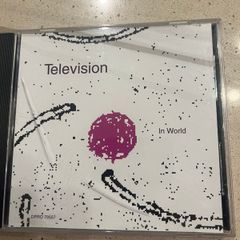 Television - In World - 1992 US Promo CD Single
