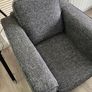 Stylish Armchair and Tripod lamp set Image 5