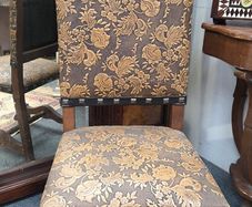 Antique Carved Wooden Chair