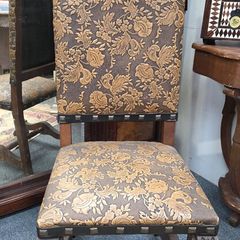 Antique Carved Wooden Chair