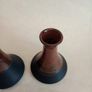Mary Gleeson Studio Pottery Candle Sticks x 2 Image 2