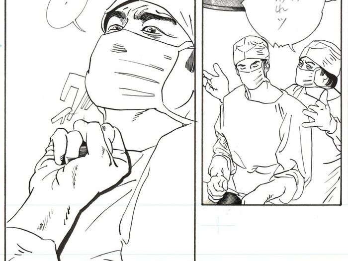 2 original Art Manga Pages.  by Noriko Nagai