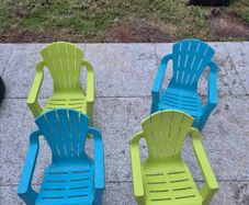 Outdoor table and chairs