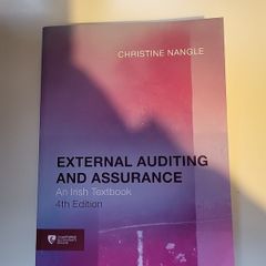 Chartered Accountants Ireland Book - External Auditing and Assurance