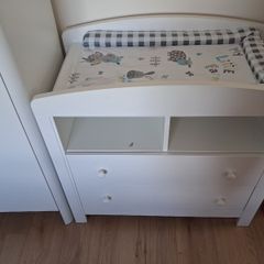 Nursey table and drawers