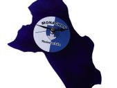Handmade Glass County Clock - Monaghan