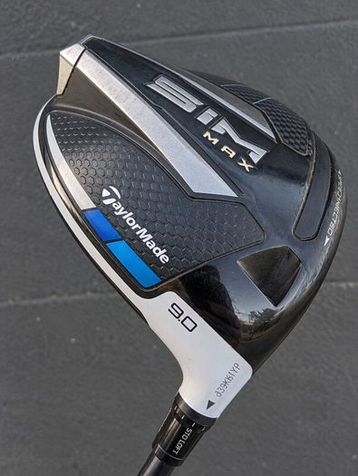 Sim Max Driver. 9 adjustable loft.
