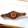 Vintage Hallmarked 9ct Gold Victorian Brooch Image 3