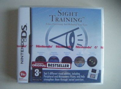 Sight Training Nintendo DS Game.