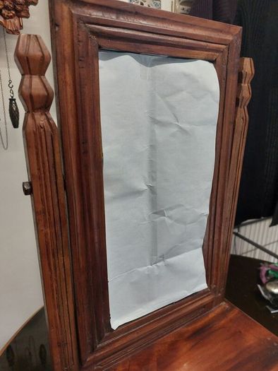Antique Vanity Mirror with draws
