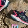 Classic ASICS Gel GT-1000 Navy Pink Image 3