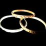 Vintage Hallmarked 9k Rose/White/Yellow Gold Rings Image 8