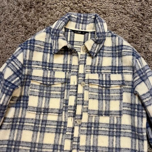 Thick Blue Shacket