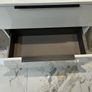 Ex Display Galsaky Gloss White 800 Wall hung vanity unit Image 5